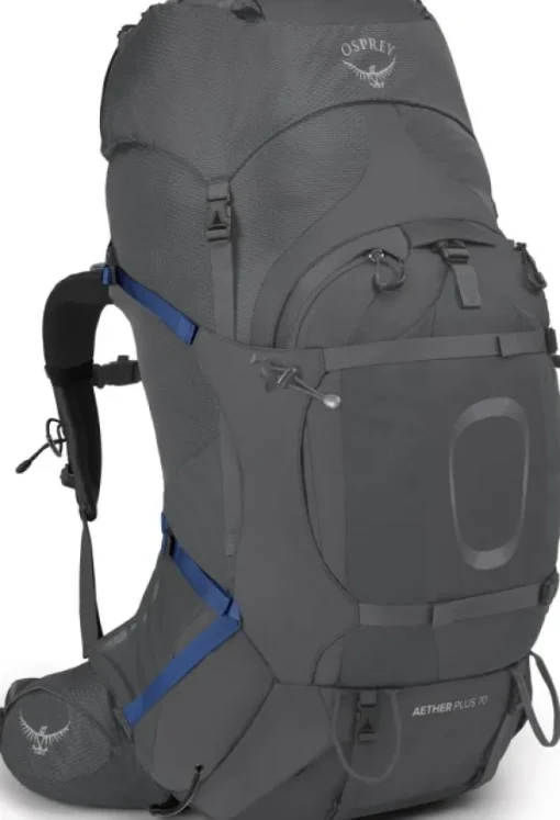 Osprey Aether Plus 70 rinkka, Eclipse Grey| Reput Ja Rinkat