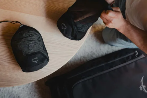 Osprey Daylite Mesh Stuff Sacks Black| Suojapussit Ja Kotelot
