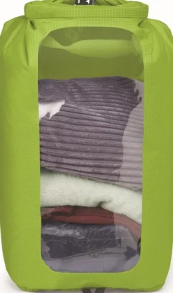 Osprey Dry Sack window kuivapussi, 35 L, lime| Kuiva- Ja Pakkauspussit