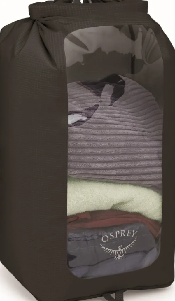 Osprey Dry Sack window kuivapussi, 35 L, musta| Kuiva- Ja Pakkauspussit