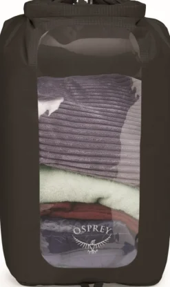 Osprey Dry Sack window kuivapussi, 35 L, musta| Kuiva- Ja Pakkauspussit
