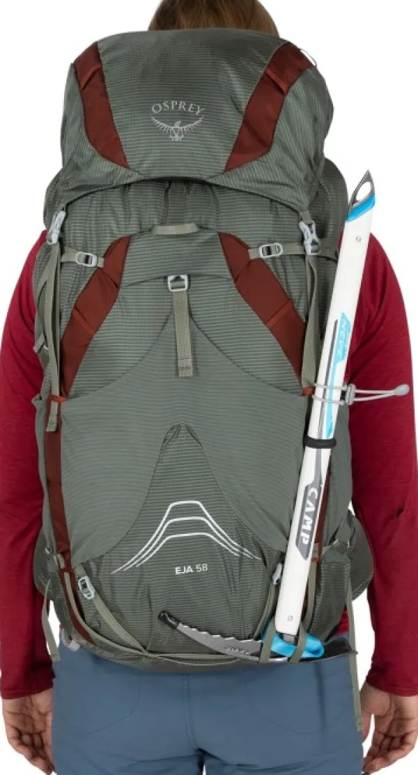 Osprey Eja 58 naisten rinkka, harmaa| Reput Ja Rinkat