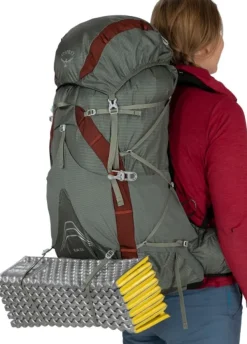 Osprey Eja 58 naisten rinkka, harmaa| Reput Ja Rinkat