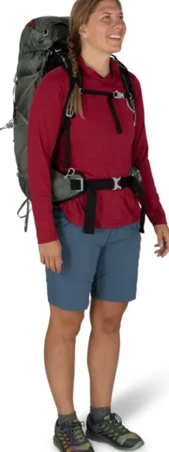 Osprey Eja 58 naisten rinkka, harmaa| Reput Ja Rinkat