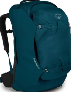 Osprey Matkalaukut^Fairview 70 naisten matkailurinkka, Night Jungle Blue
