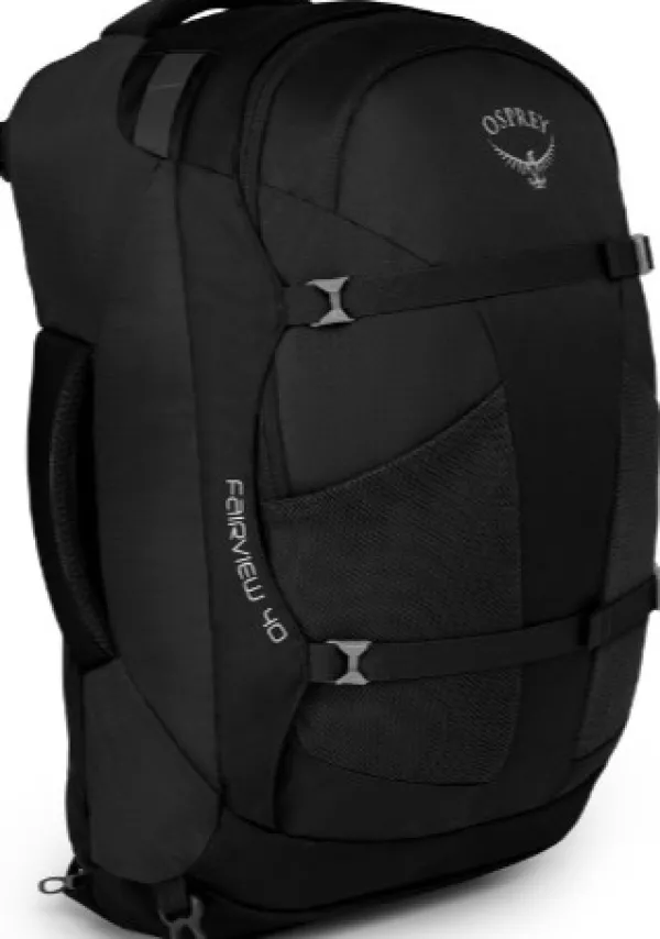 Osprey Fairview 40 naisten matkailurinkka, musta| Matkalaukut
