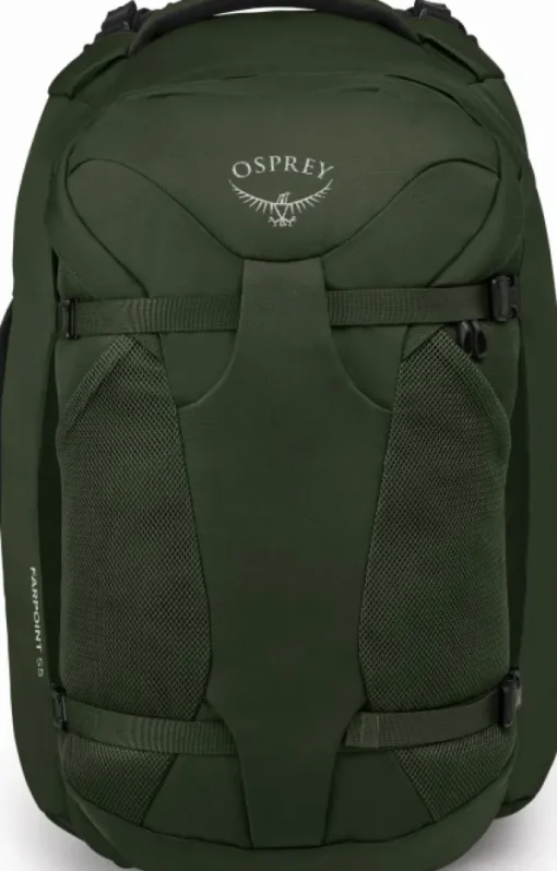 Osprey Matkalaukut^Farpoint 55 matkailurinkka, vihreä