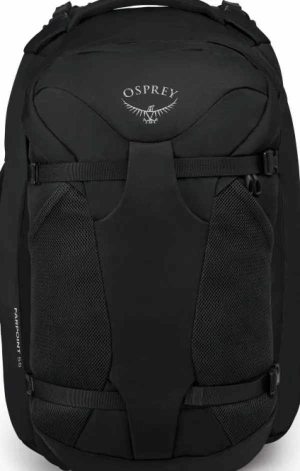 Osprey Matkalaukut^Farpoint 55 matkailurinkka, musta