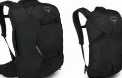 Osprey Matkalaukut^Farpoint 55 matkailurinkka, musta