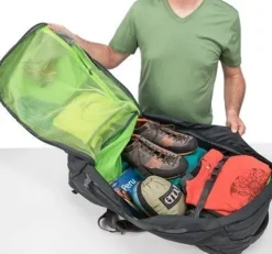 Osprey Matkalaukut^Farpoint 80 matkailurinkka, musta