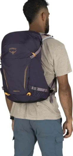 Osprey Reput Ja Rinkat^Hikelite 26 Purple Ink/Purple Dusk/Cheddar Orange