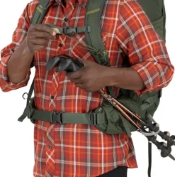 Osprey Kestrel 58 rinkka, musta| Reput Ja Rinkat