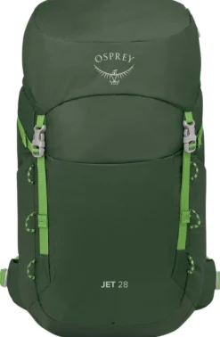 Osprey Reput Ja Rinkat^Kids Jet 28 Green Canopy/Limeline Green