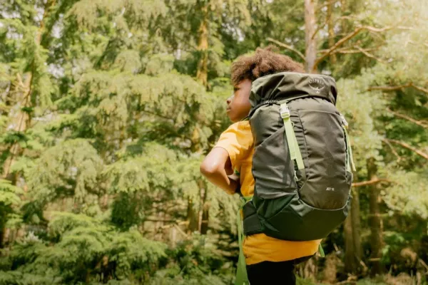 Osprey Reput Ja Rinkat^Kids Jet 18 Green Canopy/Limeline Green