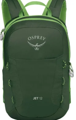 Osprey Kids Jet 12 Green Canopy/Limeline Green| Reput Ja Rinkat