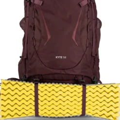 Osprey Reput Ja Rinkat^Kyte 58 naisten rinkka, ruskeapunainen