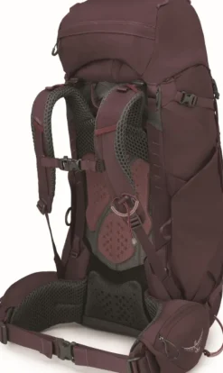 Osprey Reput Ja Rinkat^Kyte 58 naisten rinkka, ruskeapunainen