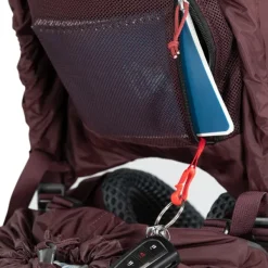 Osprey Reput Ja Rinkat^Kyte 68 naisten rinkka, ruskeapunainen