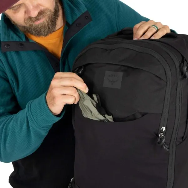 Osprey Metron Airspeed 34 Black/Anchor Blue| Polkupyoralaukut