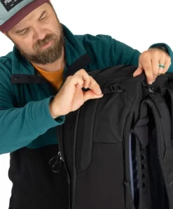 Osprey Metron Airspeed 34 Black/Anchor Blue| Polkupyoralaukut