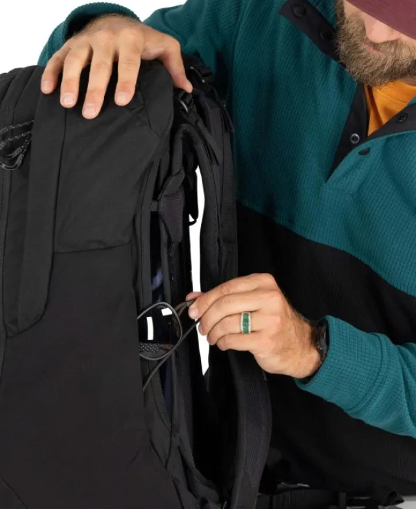 Osprey Metron Airspeed 34 Black/Anchor Blue| Polkupyoralaukut