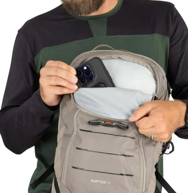Osprey M's Raptor 14 Pediment Grey| Polkupyoralaukut