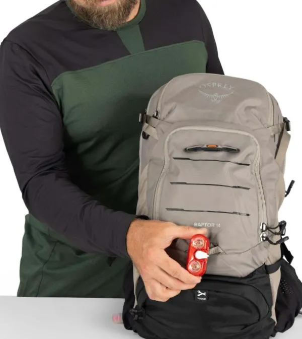 Osprey M's Raptor 14 Pediment Grey| Polkupyoralaukut