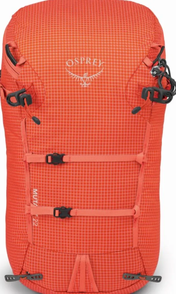 Osprey Mutant 22 kiipeilyreppu, punaoranssi| Reput Ja Rinkat