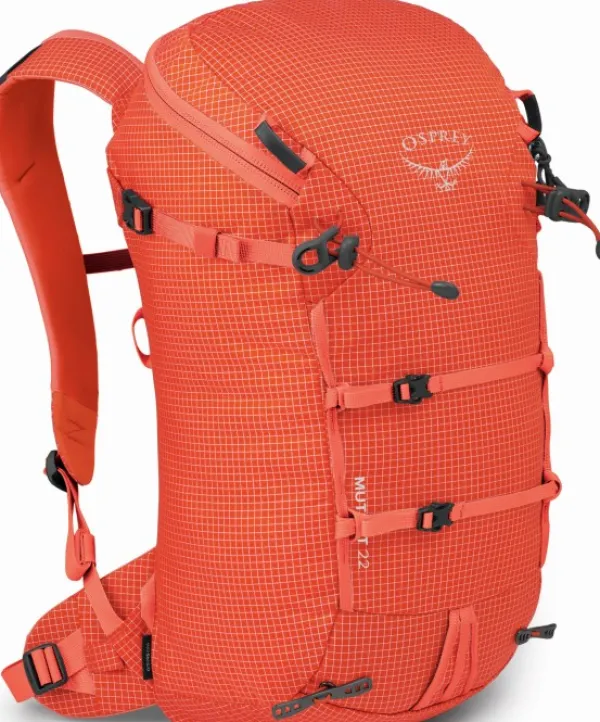 Osprey Mutant 22 kiipeilyreppu, punaoranssi| Reput Ja Rinkat