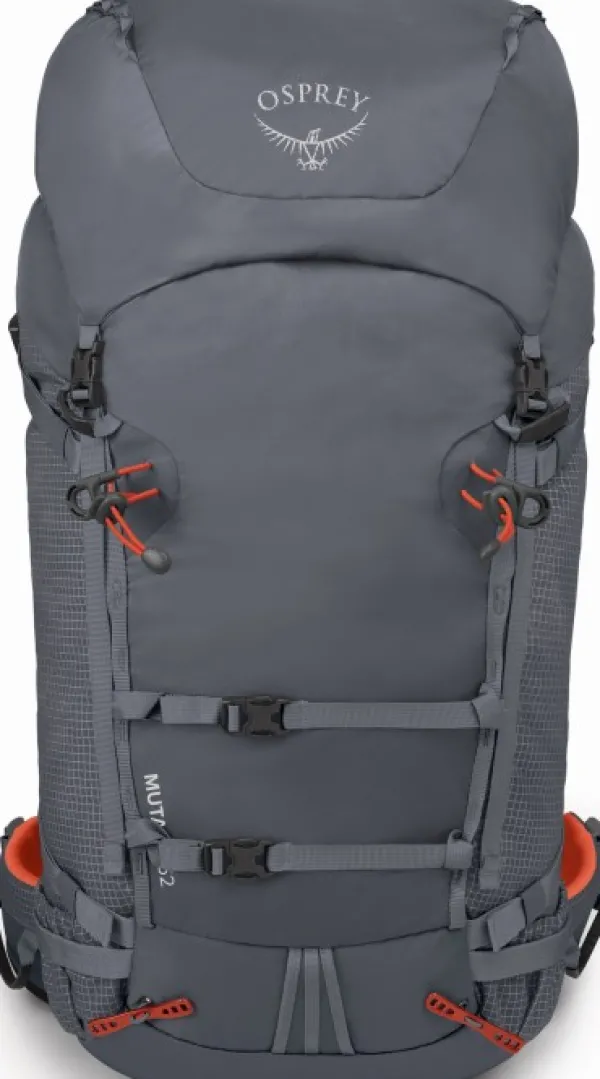 Osprey Reput Ja Rinkat^Mutant 52 kiipeilyreppu, harmaa/oranssi