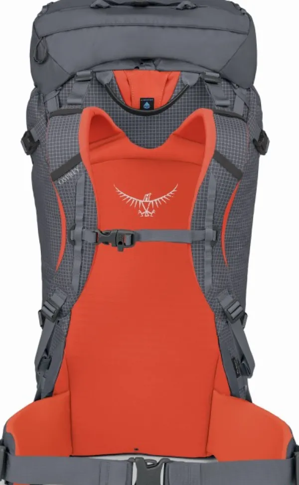 Osprey Reput Ja Rinkat^Mutant 52 kiipeilyreppu, harmaa/oranssi