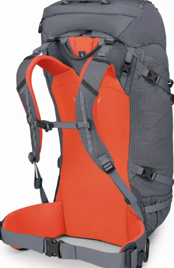 Osprey Reput Ja Rinkat^Mutant 52 kiipeilyreppu, harmaa/oranssi