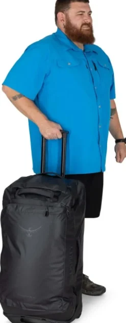 Osprey Matkalaukut^Rolling Transporter 90 Raven Black/Black