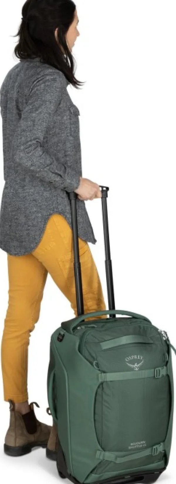 Osprey Matkalaukut^Sojourn Shuttle 45 matkalaukku, harmaavihreä