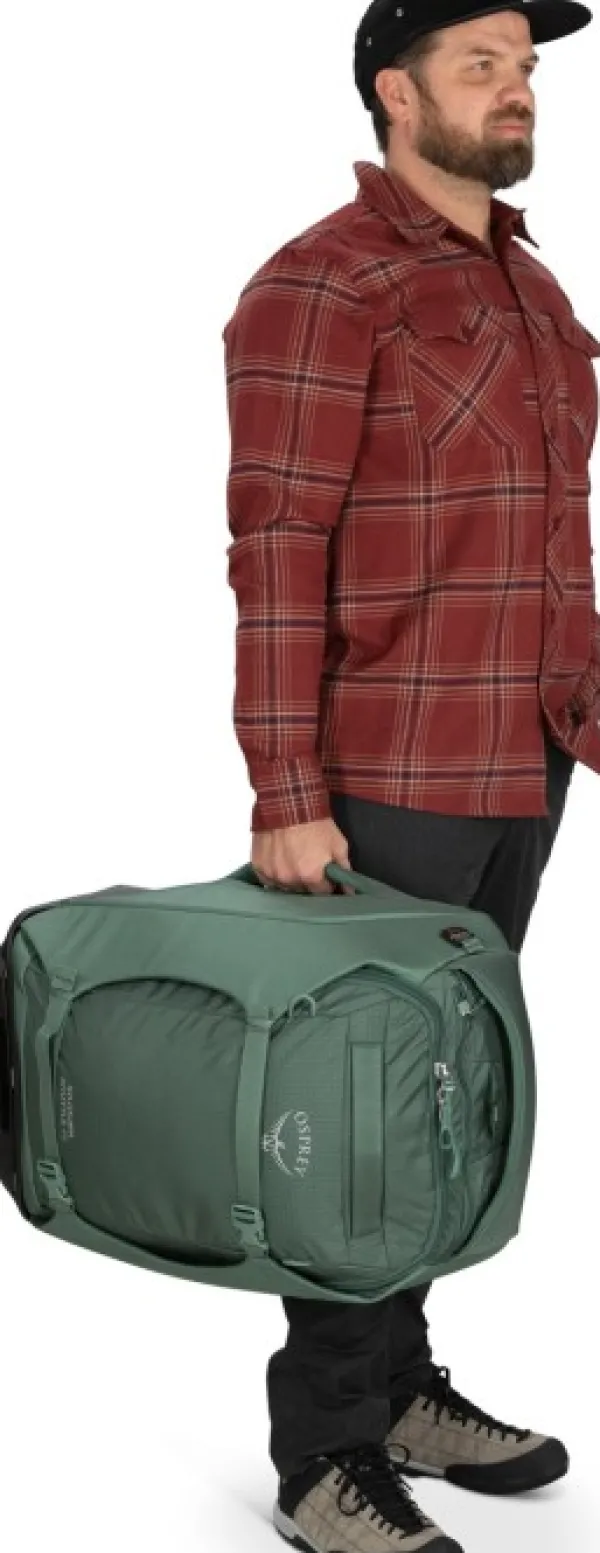 Osprey Matkalaukut^Sojourn Shuttle 45 matkalaukku, harmaavihreä