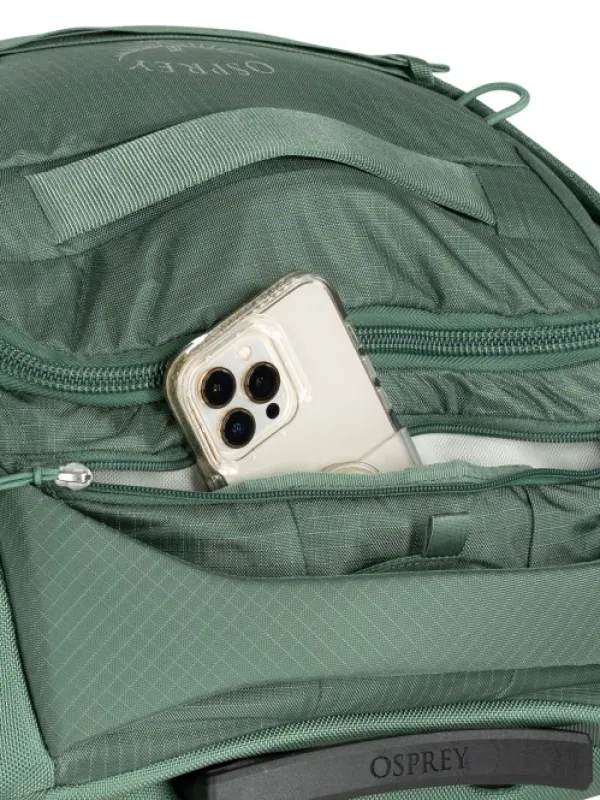 Osprey Matkalaukut^Sojourn Shuttle 45 matkalaukku, harmaavihreä