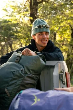 Osprey Reput Ja Rinkat^Transporter Roll Top Pack Raven Black/Black