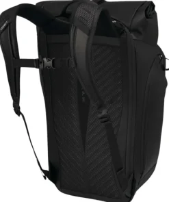 Osprey Reput Ja Rinkat^Transporter Roll Top Pack Raven Black/Black