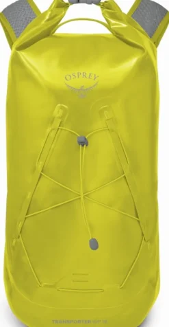 Osprey Reput Ja Rinkat^Transporter Roll Top WP 18 reppu rullasulkimella, keltavihreä