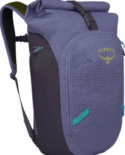 Osprey Reput Ja Rinkat^Transporter Roll Top Pack Euphoria Purple/Purple Ink
