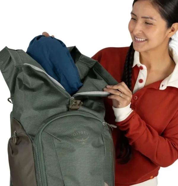 Osprey Reput Ja Rinkat^Transporter Roll Top Pack Euphoria Purple/Purple Ink