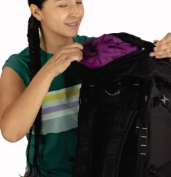 Osprey Reput Ja Rinkat^W's Tempest 44 Black/Coal Grey