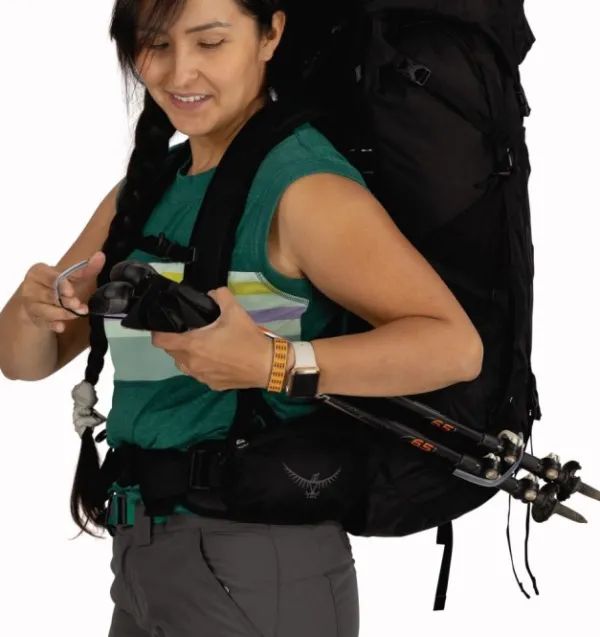 Osprey Reput Ja Rinkat^W's Tempest 44 Black/Coal Grey