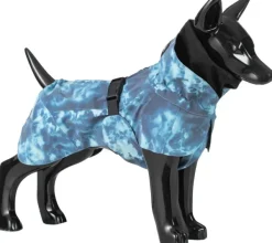 PAIKKA Visibility Raincoat koiran sadetakki, 35 - 50 cm, sininen| Sadetakit
