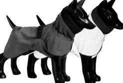 PAIKKA Sadetakit^Visibility Raincoat koiran sadetakki, 55-60 cm, harmaa