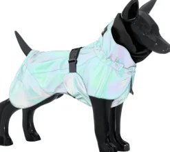 PAIKKA Sadetakit^Visibility Raincoat koiran sadetakki, 55 - 60 cm, petrooli