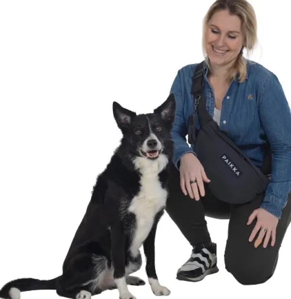 PAIKKA Visibility Treat Bag laukku, Dark| Koiranomistajan Tarvikkeet