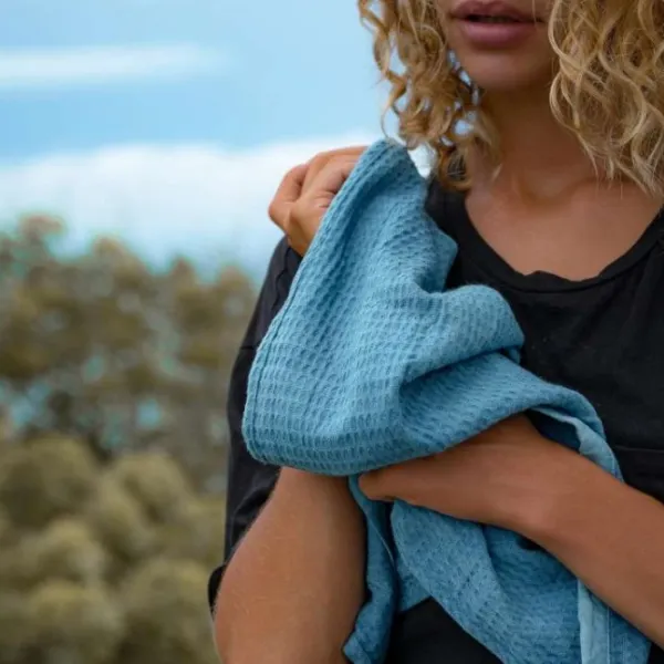 Pangea Pyyhkeet Ja Hygieniatarvikkeet^Eco Towel 2.0 XL bambupyyhe, mustaharmaa