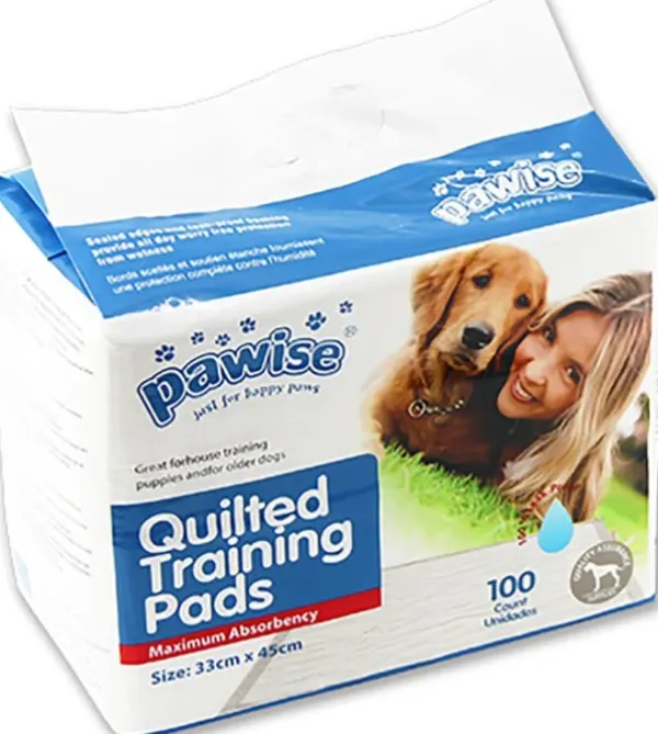 Pawise Pissa-alustat 100 st 33 x 45 cm| Koiranpentujen Tarvikkeet