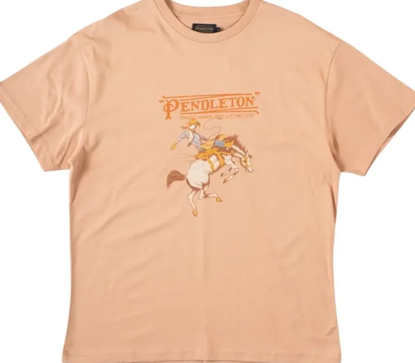Pendleton M's Rodeo T-Shirt Khaki| T-paidat Ja Pikeepaidat